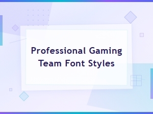 Esports Team Logo Typography: Font Styles for Professional Gaming Brands